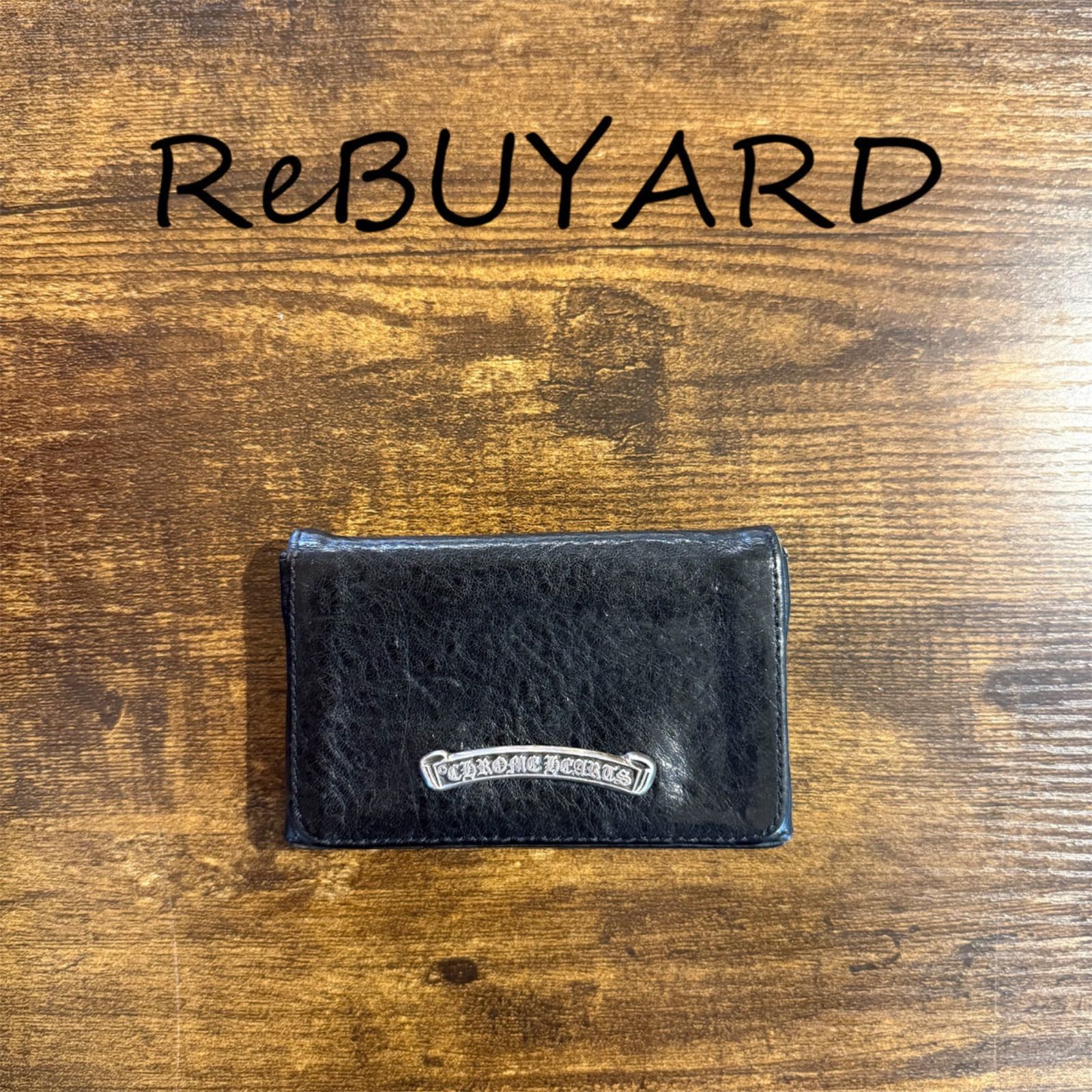 CHROME HEARTS レザー カードケース 66,000円