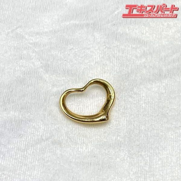 オープンハート 750刻印 3.0g ゴールド ペンダントトップ 戸塚店
