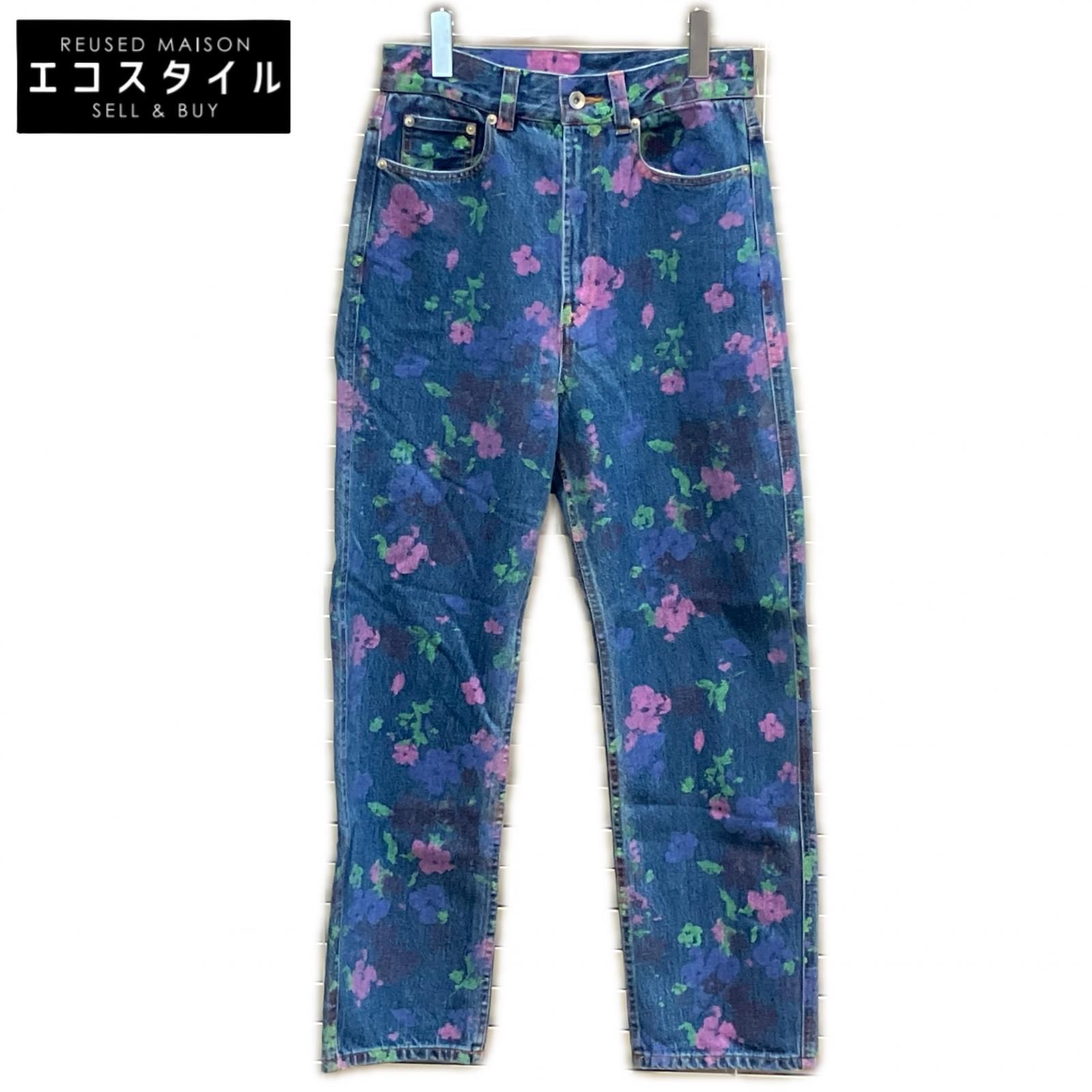 Ron Herman　ロンハーマン　25SS フラワープリント デニムパンツ　S