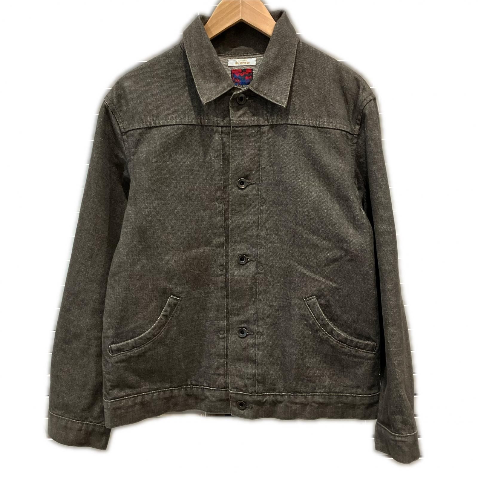 BRUNABOINNE ブルーナボイン 5028 グレー コットン ワンウォッシュ