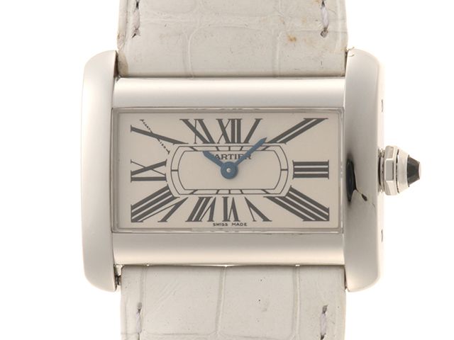 CARTIER【カルティエ】 W6300255 ウォッチ タンク ディヴァン ミニ　レディース 時計