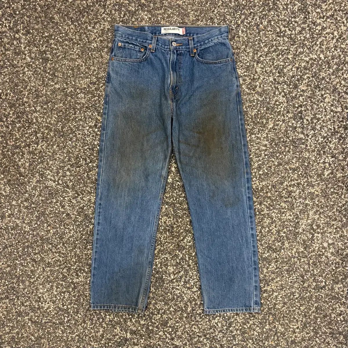 リーバイス 505 マッド ウォッシュド デニム (30)