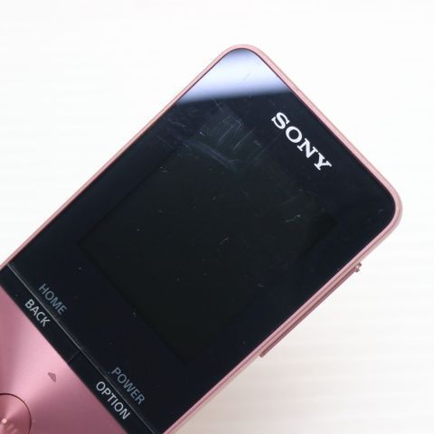 美品 NW-S315 ライトピンク SONY 土日祝発送OK 01000