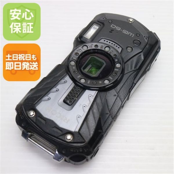 良品中古 WG-60 ブラック 即日発送 RICOH コンパクトデジタルカメラ 土日祝発送OK 01000