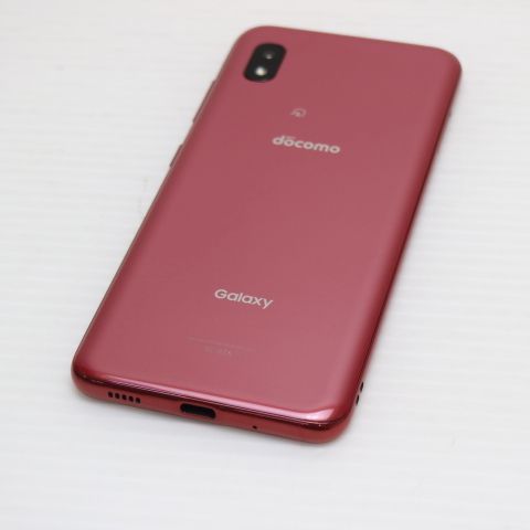超美品 SC-42A Galaxy A21 レッド 即日発送 スマホ 白ロム SAMSUNG