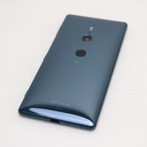 SOV37 グリーン 本体 白ロム M555 超美品 SOV37 Xperia XZ2 シルバー