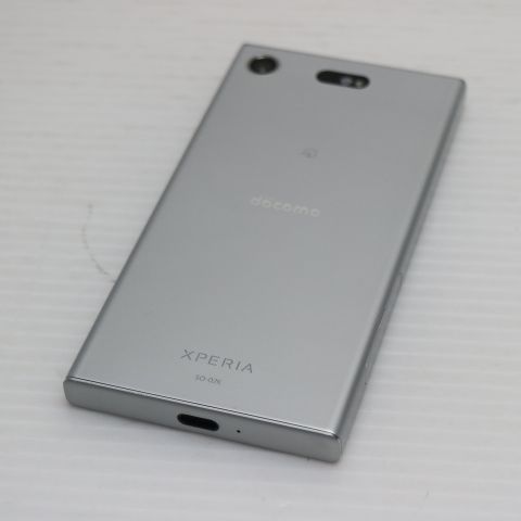 超美品 SO-02K Xperia XZ1 Compact シルバー スマホ 即日発送 スマホ