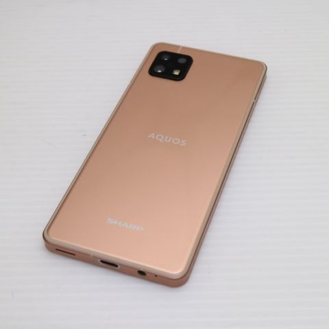 超美品 SIMフリー AQUOS sense6s ライトカッパー スマホ 土日祝発送