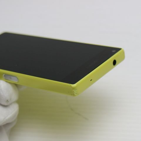 良品中古 SO-02H Xperia Z5 Compact イエロー 即日発送 スマホ DoCoMo