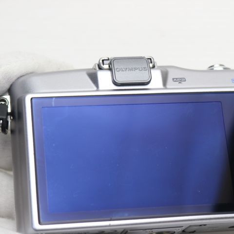 超美品 E-PM1 シルバー ボディ 即日発送 OLYMPUS デジタル一眼 本体