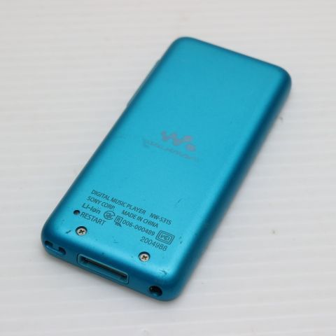 良品中古 NW-S315 ブルー 中古 SONY 土日祝発送OK 01000