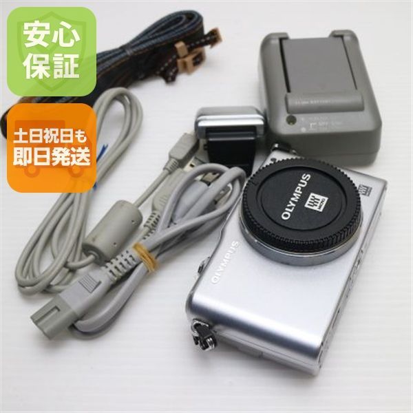 超美品 E-PM1 シルバー ボディ 即日発送 OLYMPUS デジタル一眼 本体