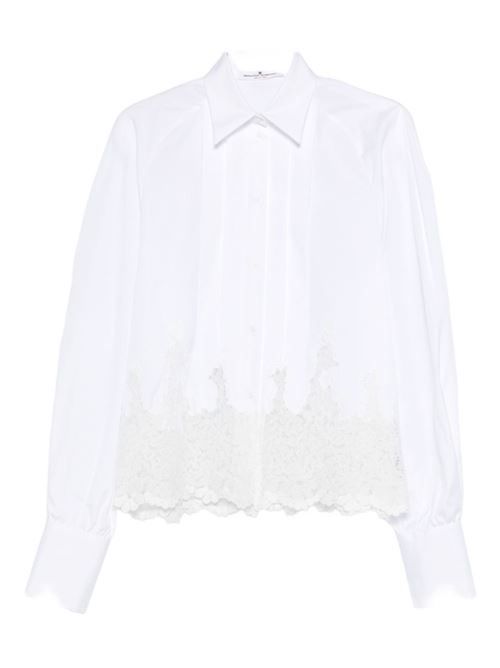 ERMANNO SCERVINO コットン刺繍シャツ 送料無料