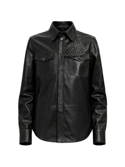 BOTTEGA VENETA レザーシャツ 送料無料 334,103円