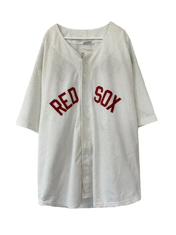 3XL MARTIN ボストンレッドソックス メッシュ ベースボールジャージ