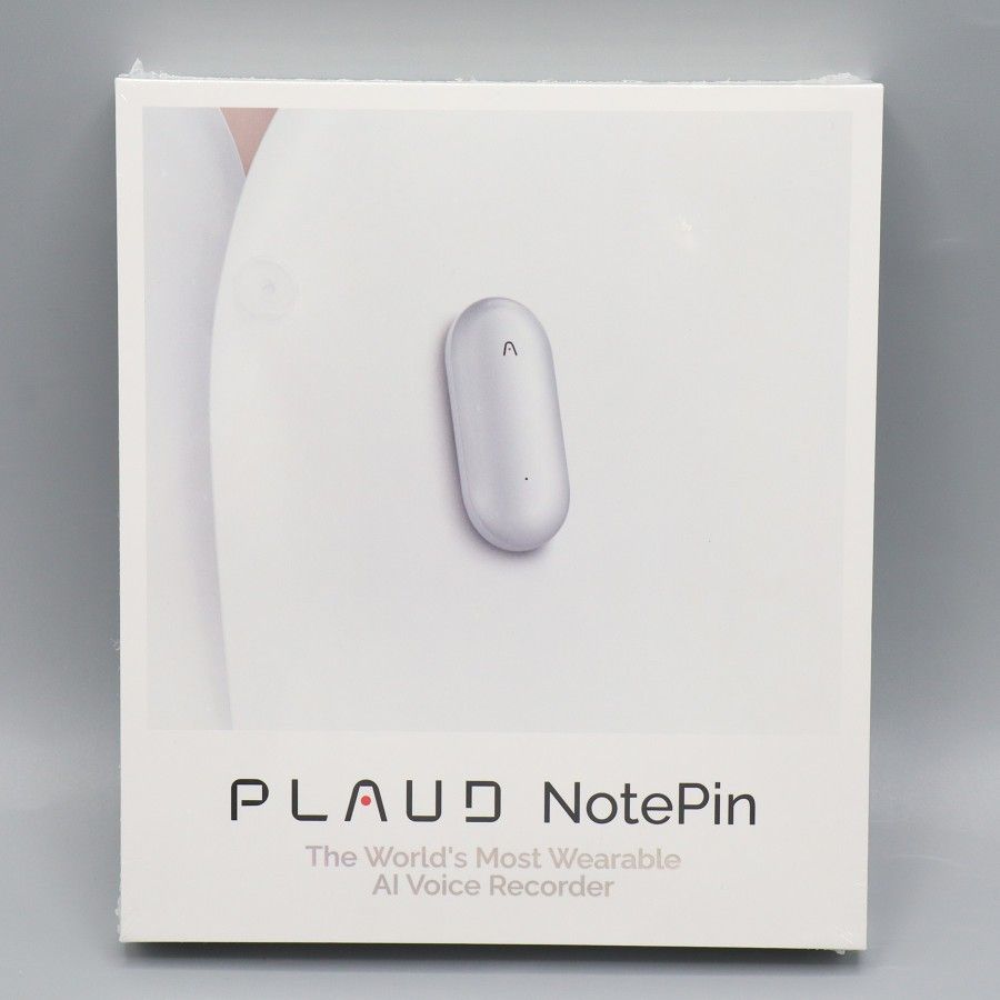 【新品未開封】PLAUD NotePin NP-64G-SI-1 シルバー 64GB AIボイスレコーダー プラウド 本体