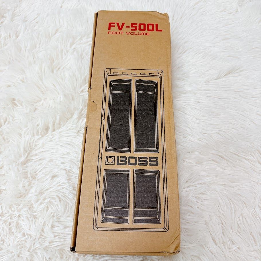 新品同様 BOSS FV-500L ボリュームペダル 未使用品 箱説有 新品】BOSS ボリューム・ペダルフット・ボリューム FV-500L - メルカリ
