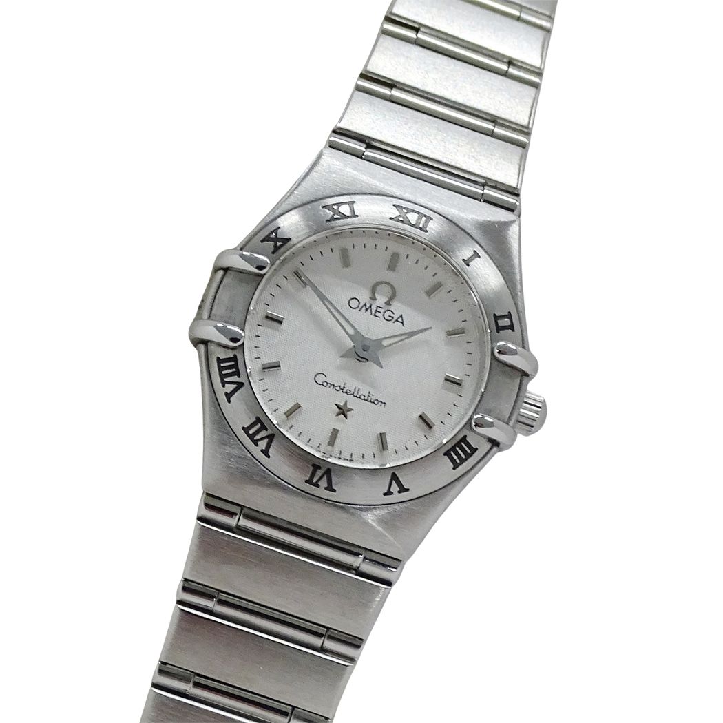 オメガ OMEGA コンステレーション ミニ 1562.30 時計 レディース ブランド クオーツ QZ ステンレス SS シルバー 磨き済み 【中古】