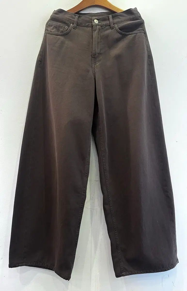 6397 ワイド コットン パンツ 出品
