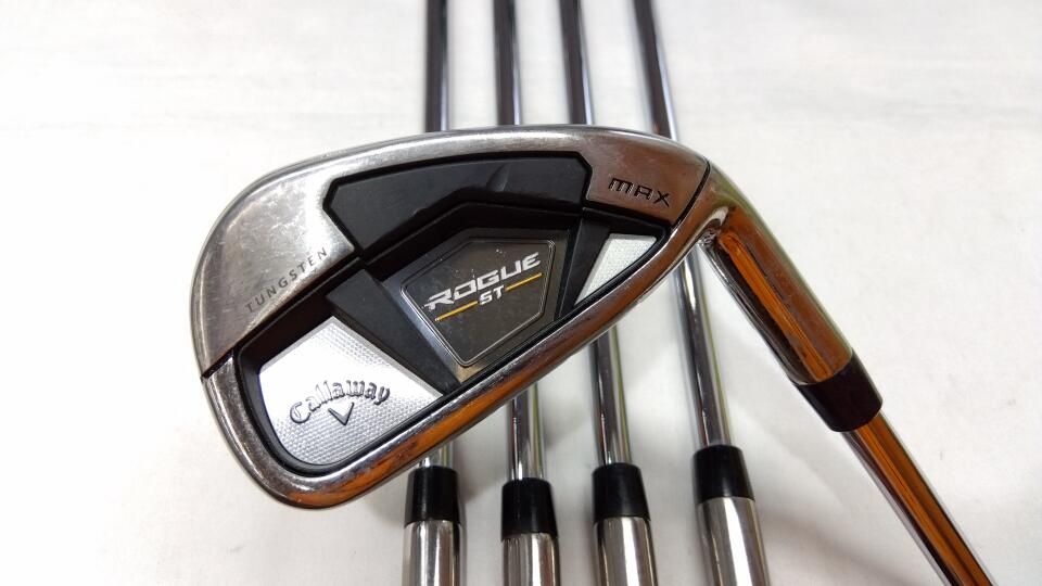 キャロウェイ　ROGUE ST MAX　ダイナミックゴールド 95　S200フレックス　アイアンセット　中古　ゴルフドゥ！松前R56店【最短即日発送】