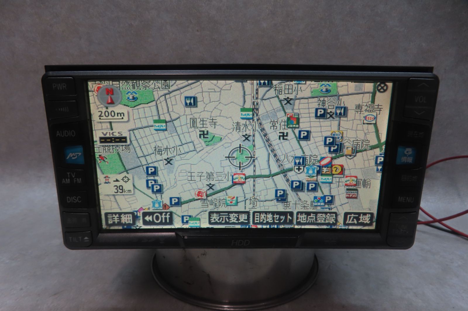 タッチパネル正常☆F6862/トヨタ純正 NHDN-W55G HDDナビ 地図2006年