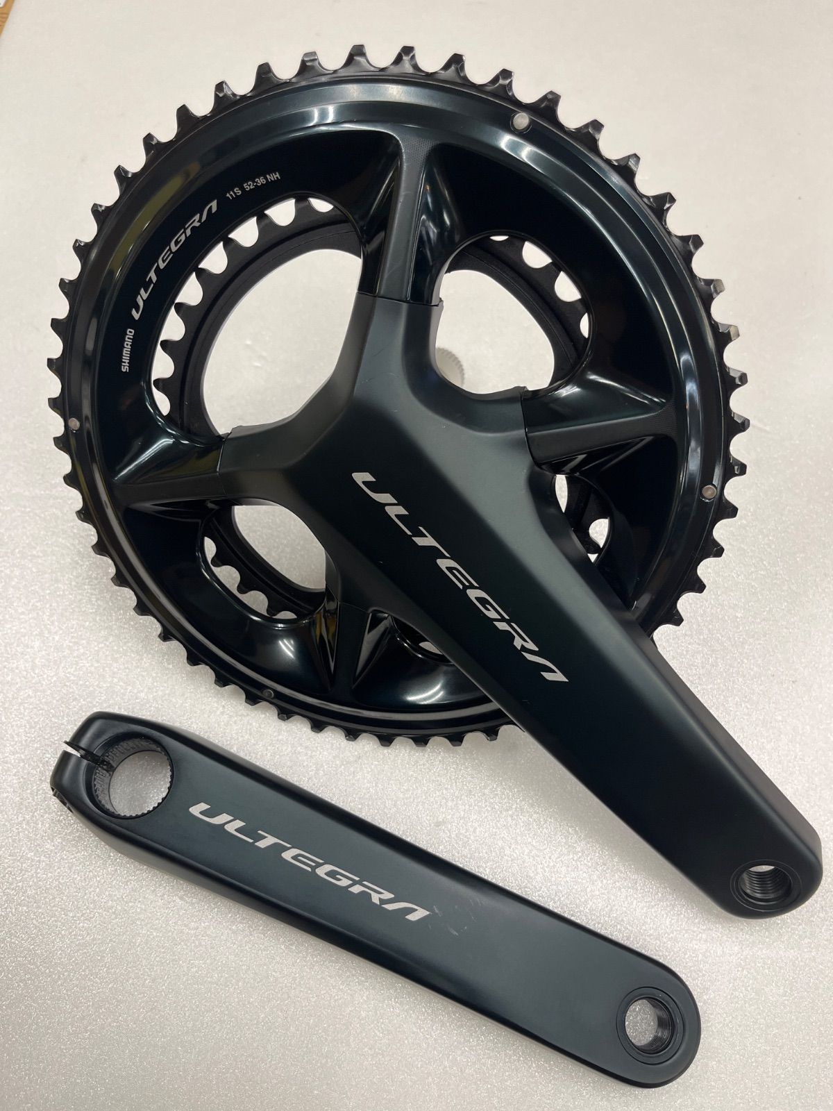 【中古】SHIMANO FC-08アルテグラクランク52-36 175mm