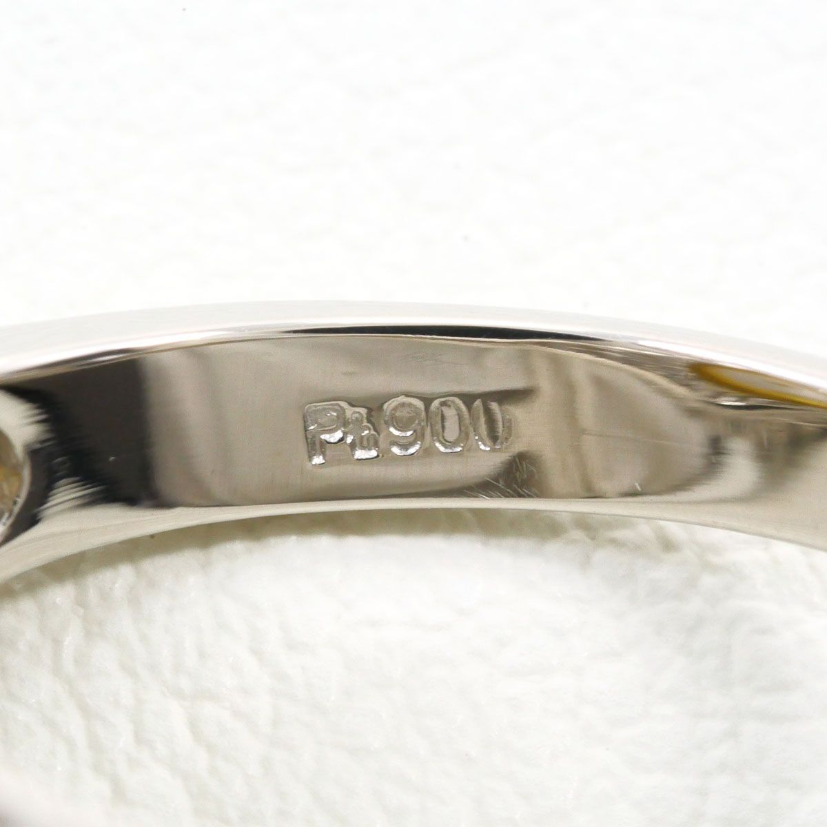 PT900/プラチナ リング・指輪 11号 南洋真珠 ダイヤモンド 0.85ct