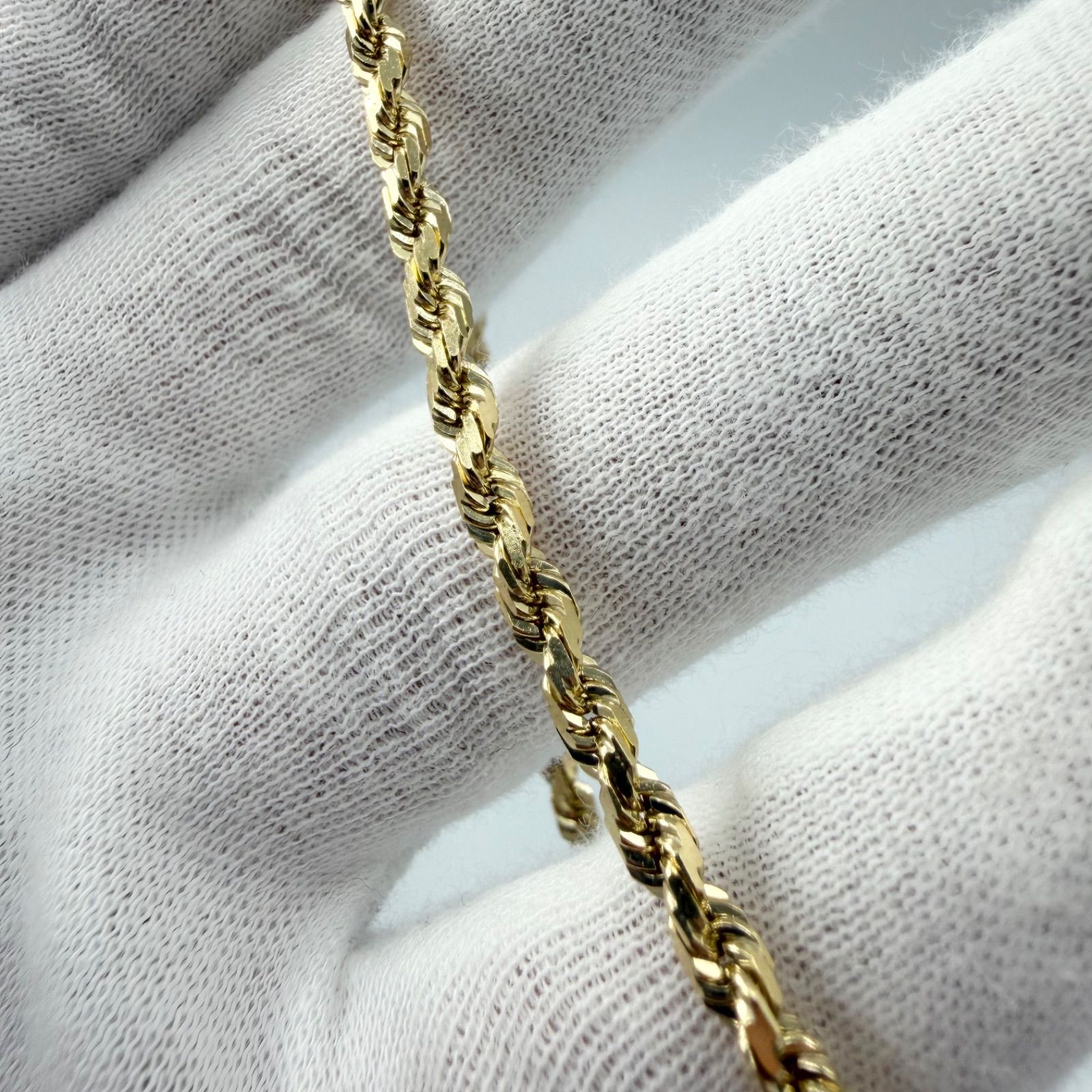 極美品】アヴァランチ 10K ブレスレット 3.2mm 19cm 8.2g - メルカリ