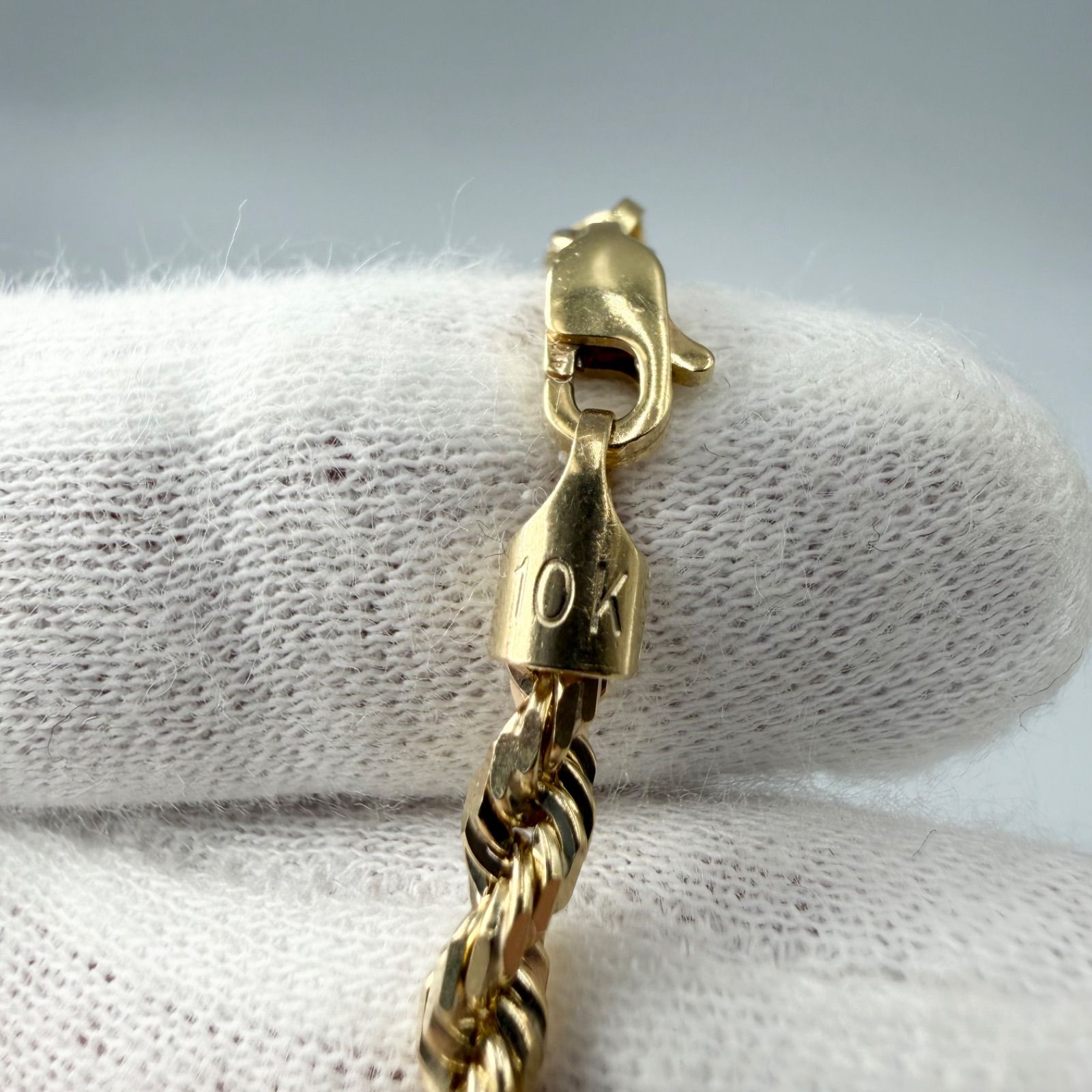 極美品】アヴァランチ 10K ブレスレット 3.2mm 19cm 8.2g - メルカリ