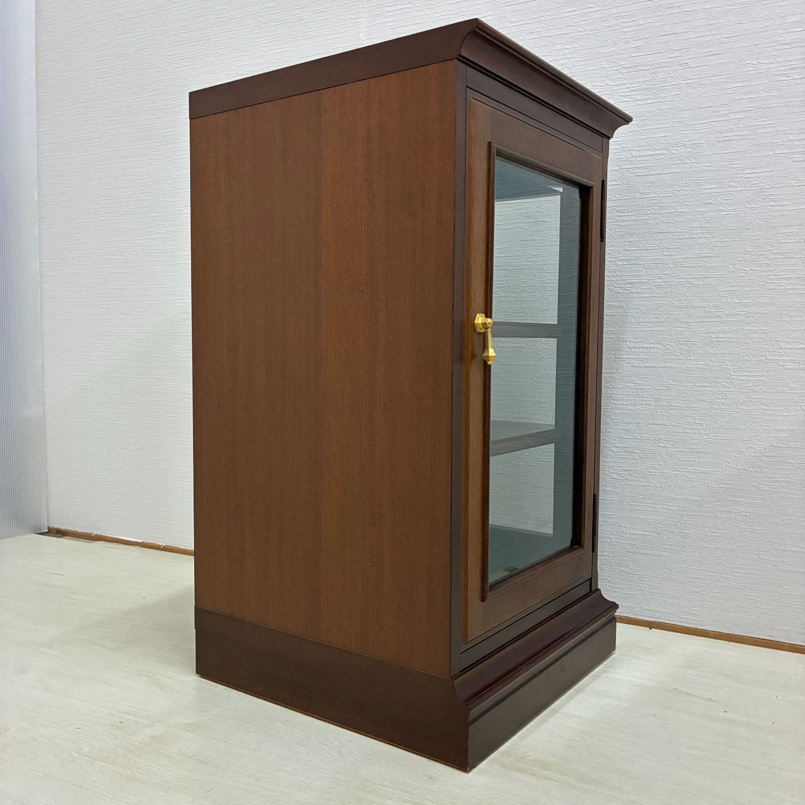 H22K49a マルニ木工 maruni サイドボード キャビネット 飾り棚 マルニ】ガラスキャビネット サイドキャビネット サイドボード 飾り棚