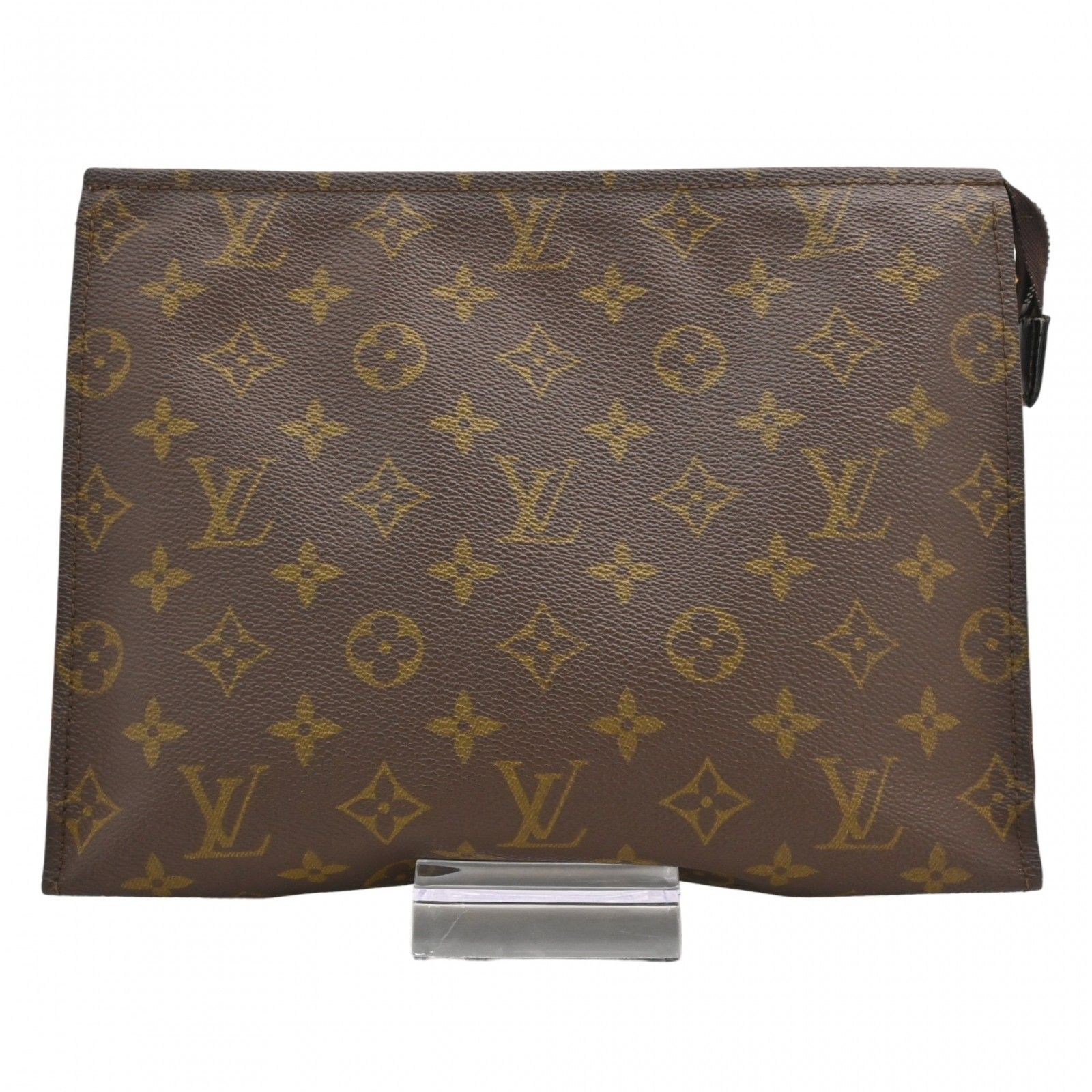 【中古】ルイ ヴィトン モノグラム ポッシュトワレット26 クラッチバッグ ポーチ Bランク lv4321jh