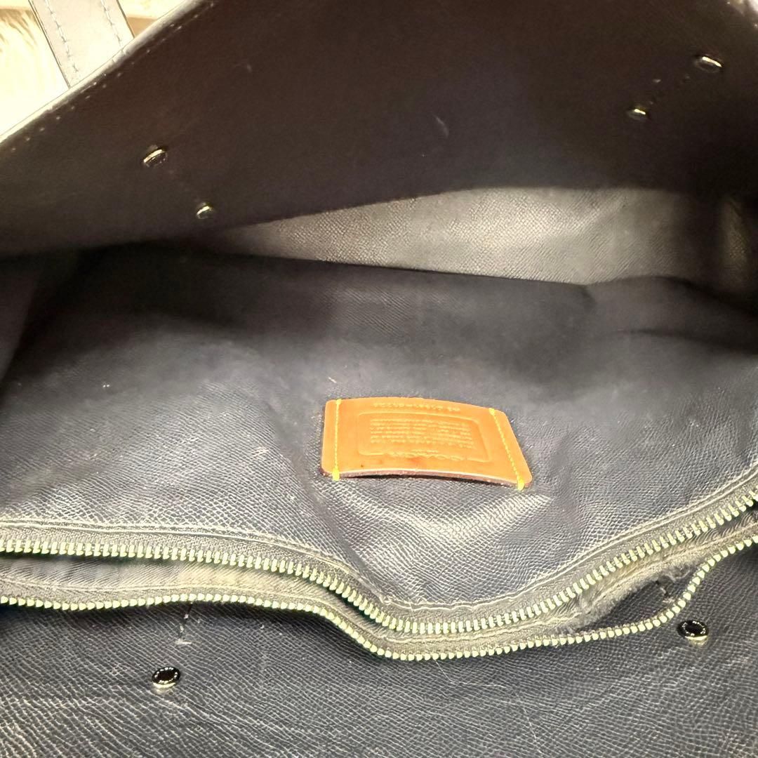 COACH コーチ 2wayエンボスレザーショルダーバッグ シグネチャー