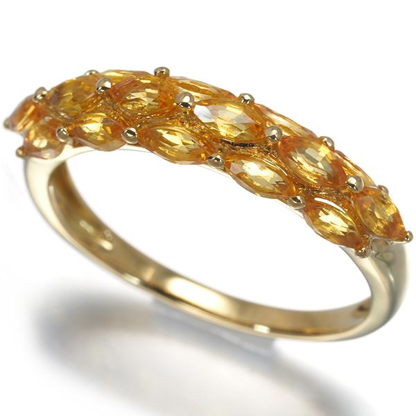 イエローサファイア 1.70ct リング K18YG #195631 46,680円