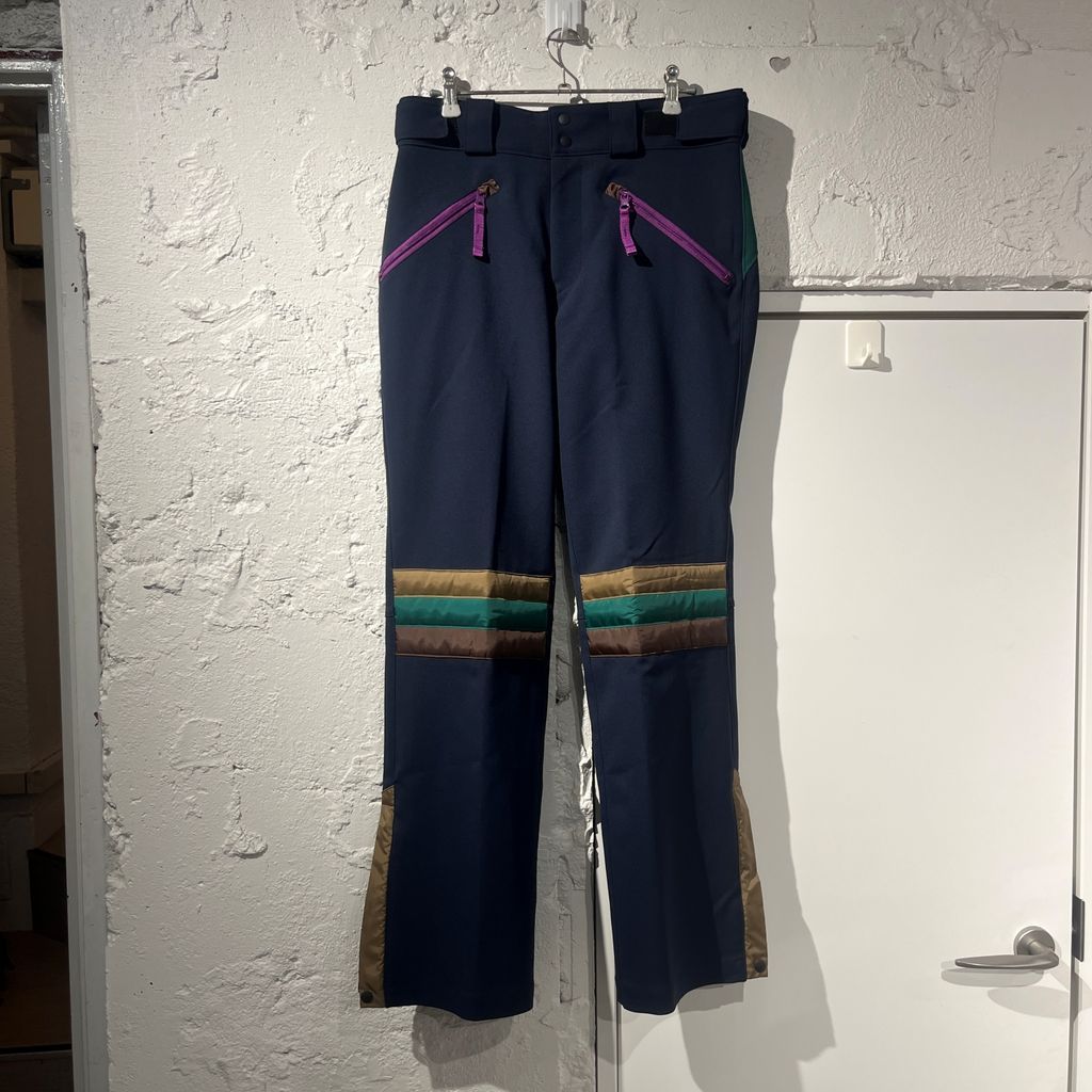 kolor カラー 24SS Side Slit Panels Pants メッシュパンツ 24SCM-P01101 ネイビー系 size:2【表参道B06】