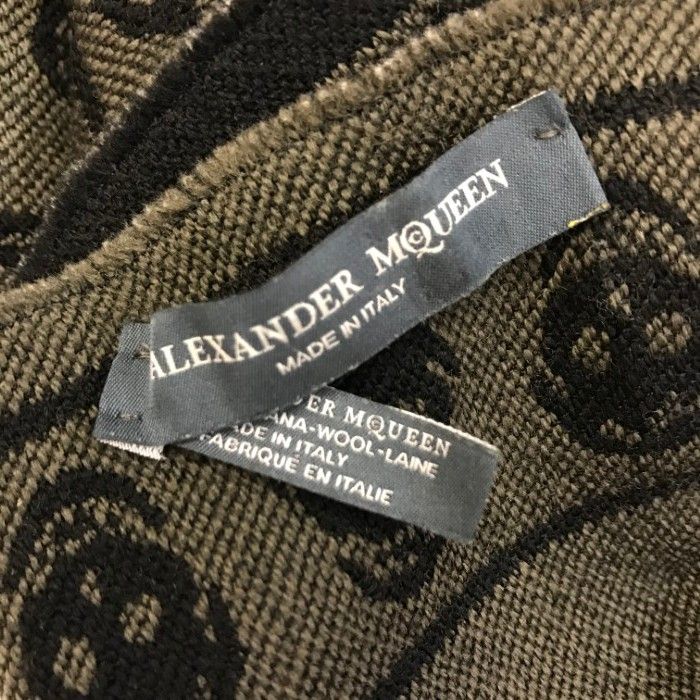 ALEXANDER MCQUEEN アレキサンダーマックイーン マフラー メンズ