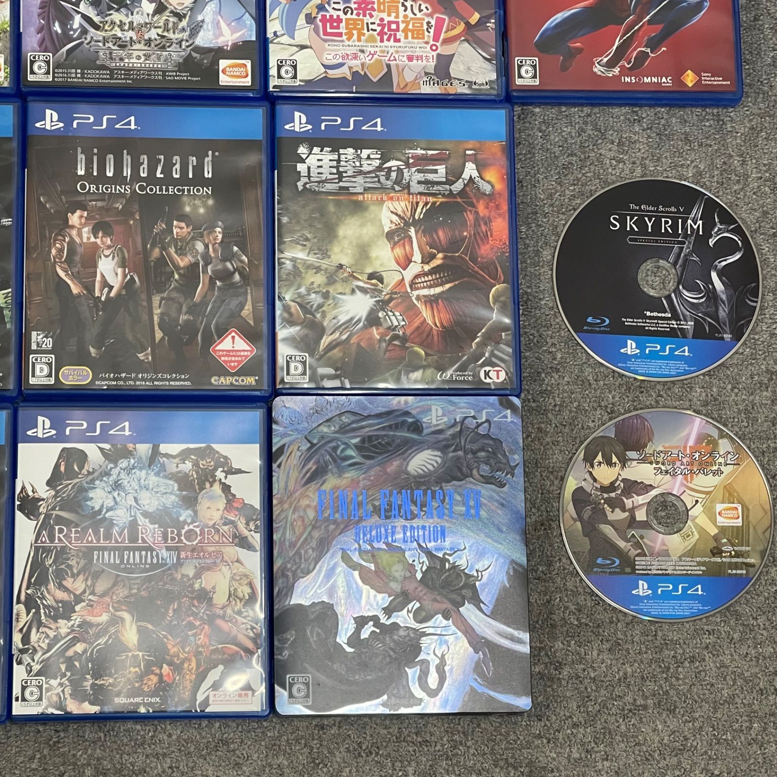 NPA】PlayStation4 PS4 ソフト 24本 まとめ - メルカリ
