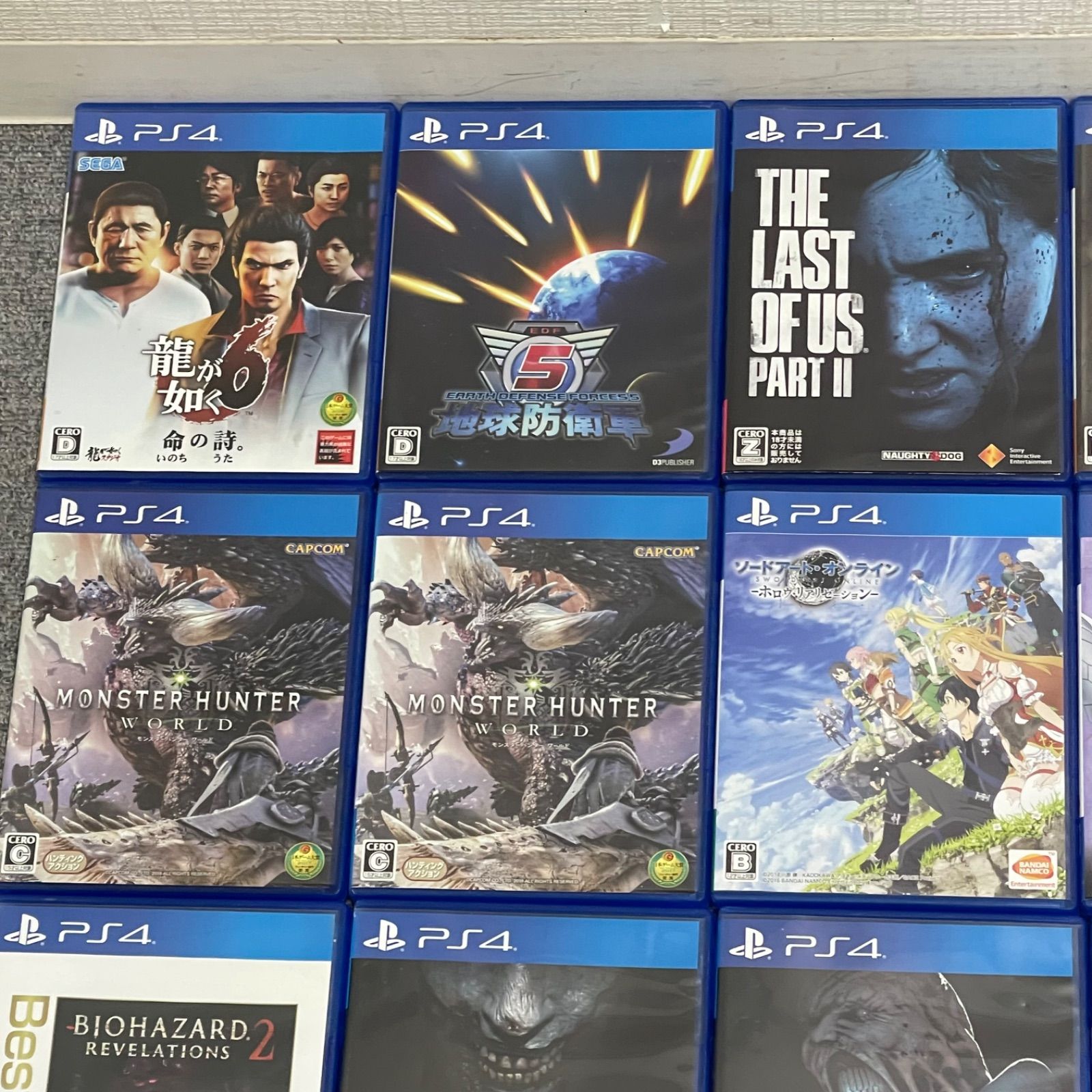 NPA】PlayStation4 PS4 ソフト 24本 まとめ - メルカリ