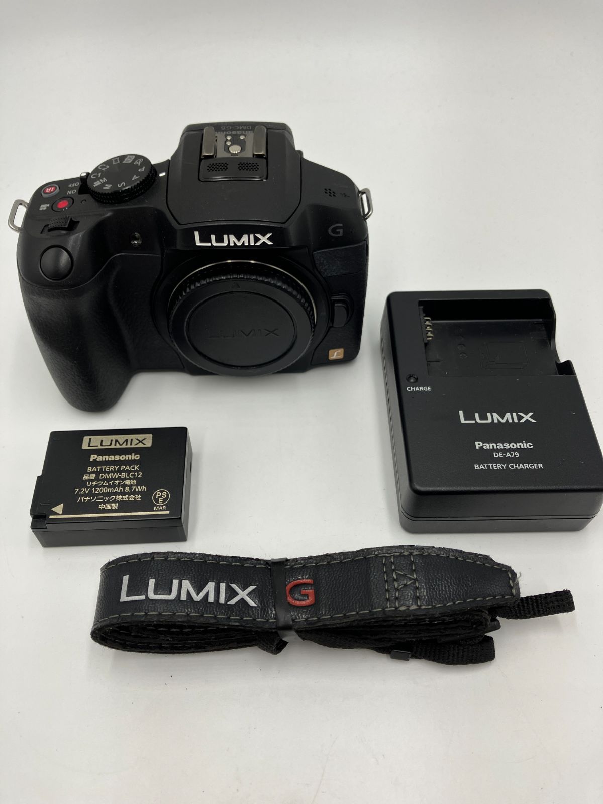 動作確認済】Panasonic LUMIX DMC-G6 ミラーレス一眼 ボディ ブラック