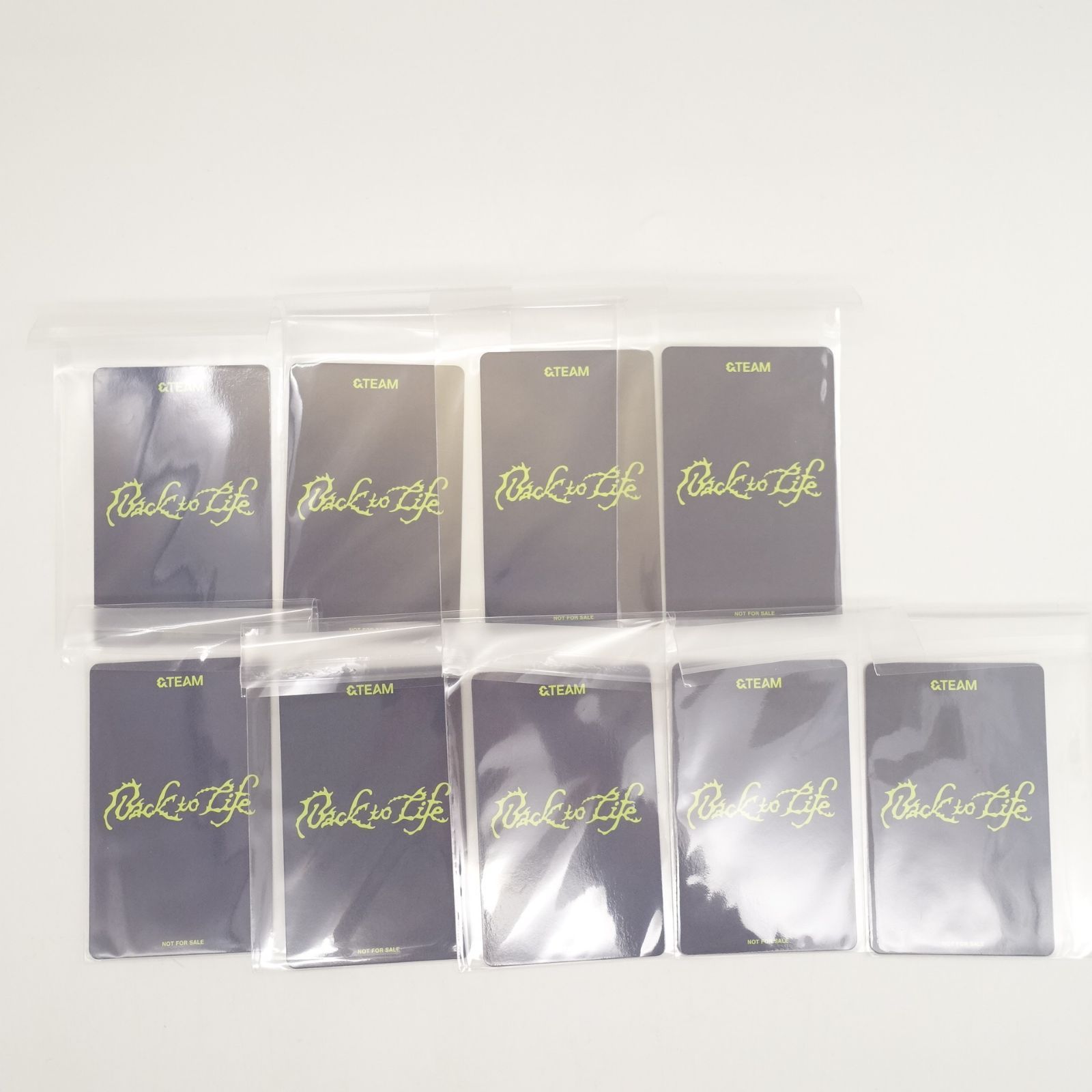 &TEAM アンコン 2等フォトカード トレカ コンプ &TEAM Back to Life ユニバ Weverse shop 特典 コンプ トレカ フォト