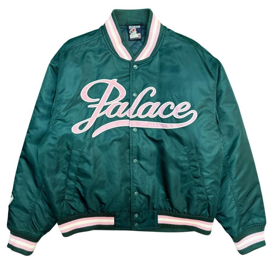 サイズ【M】パレス PALACE 23AW／ SATIN THE ARENA JACKET ／サテンアリーナジャケット ／P25JK　8065000233812