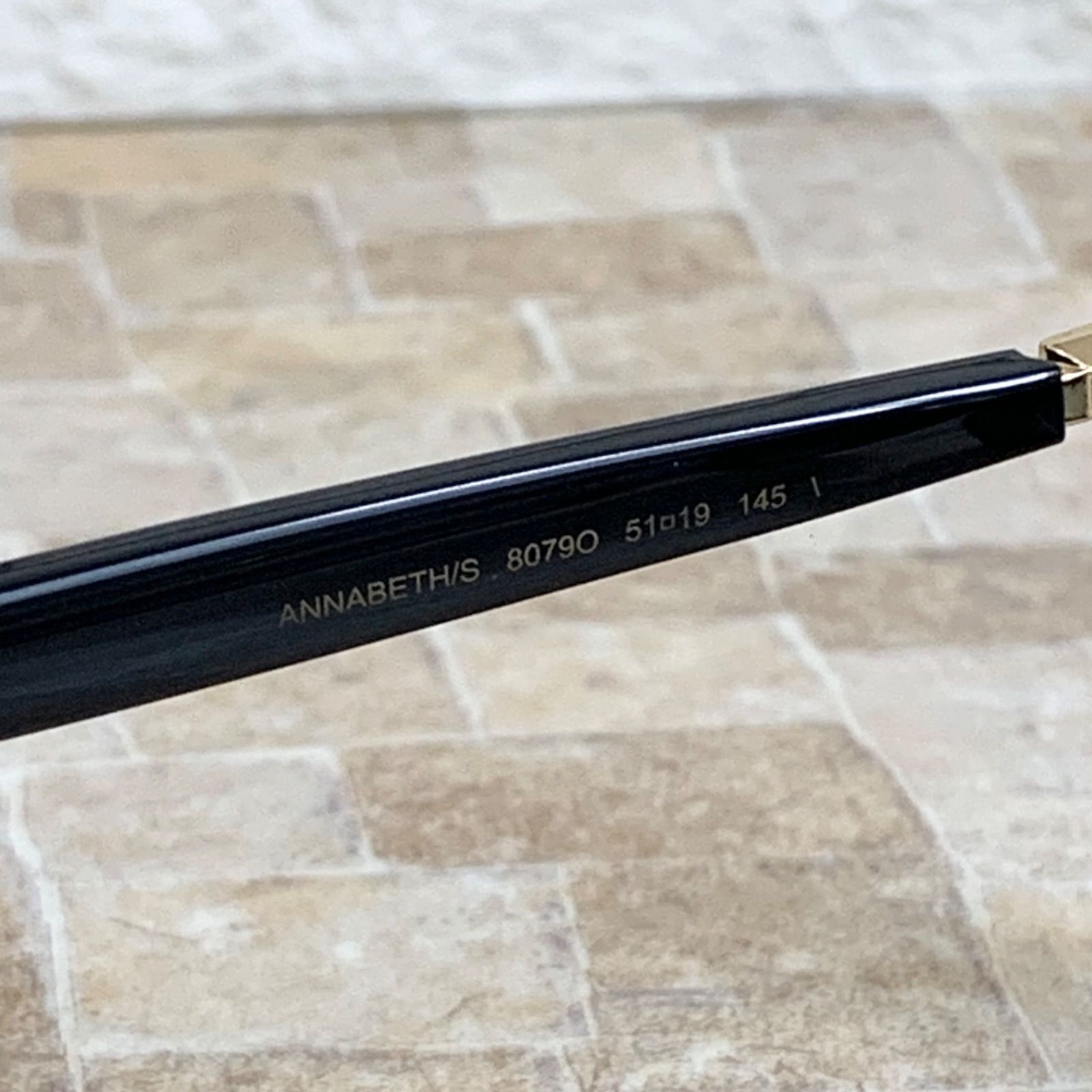 JIMMY CHOO ジミー チュウ サングラス ANNABETH 8079O 黒 ブラック パール アイウェア