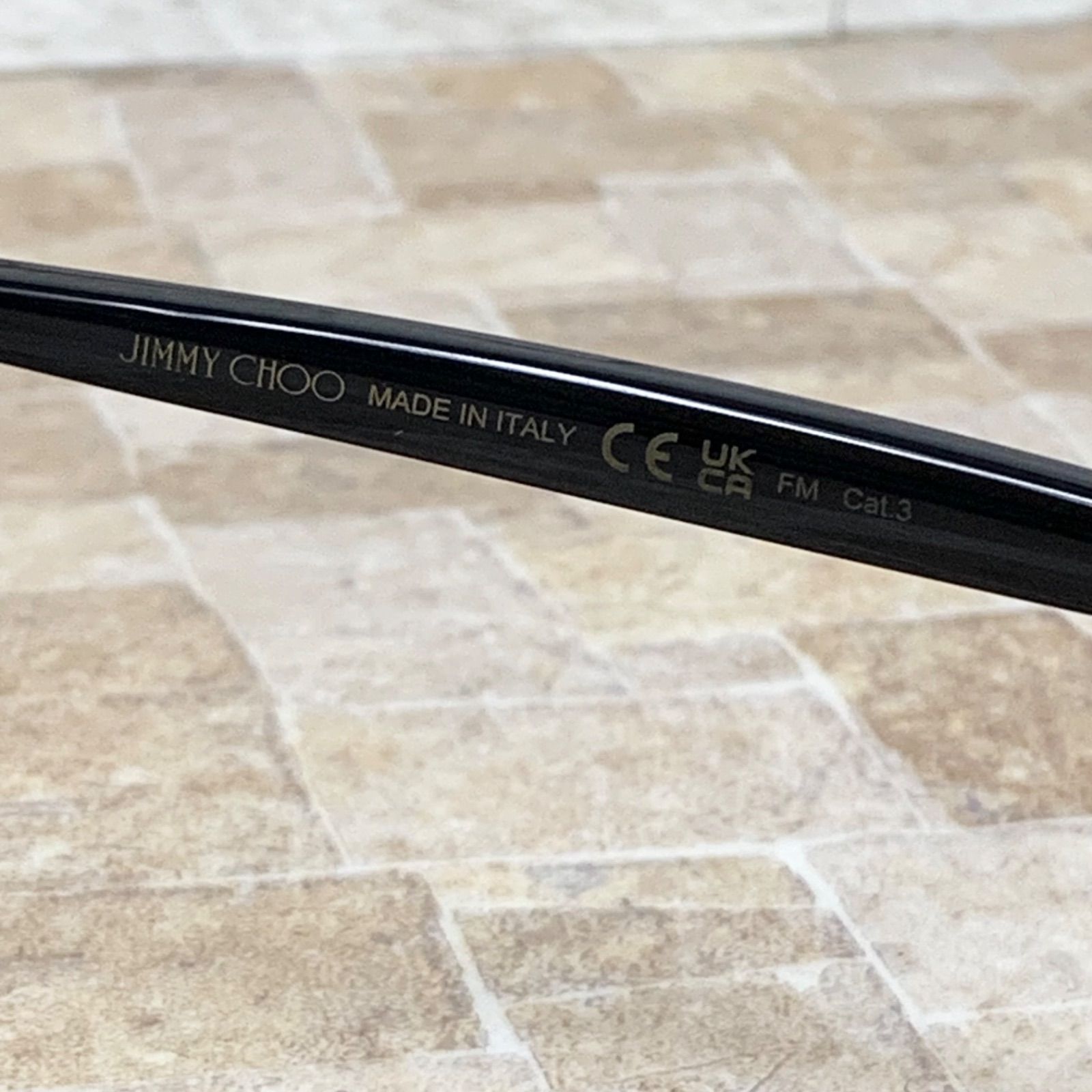 JIMMY CHOO ジミー チュウ サングラス ANNABETH 8079O 黒 ブラック パール アイウェア