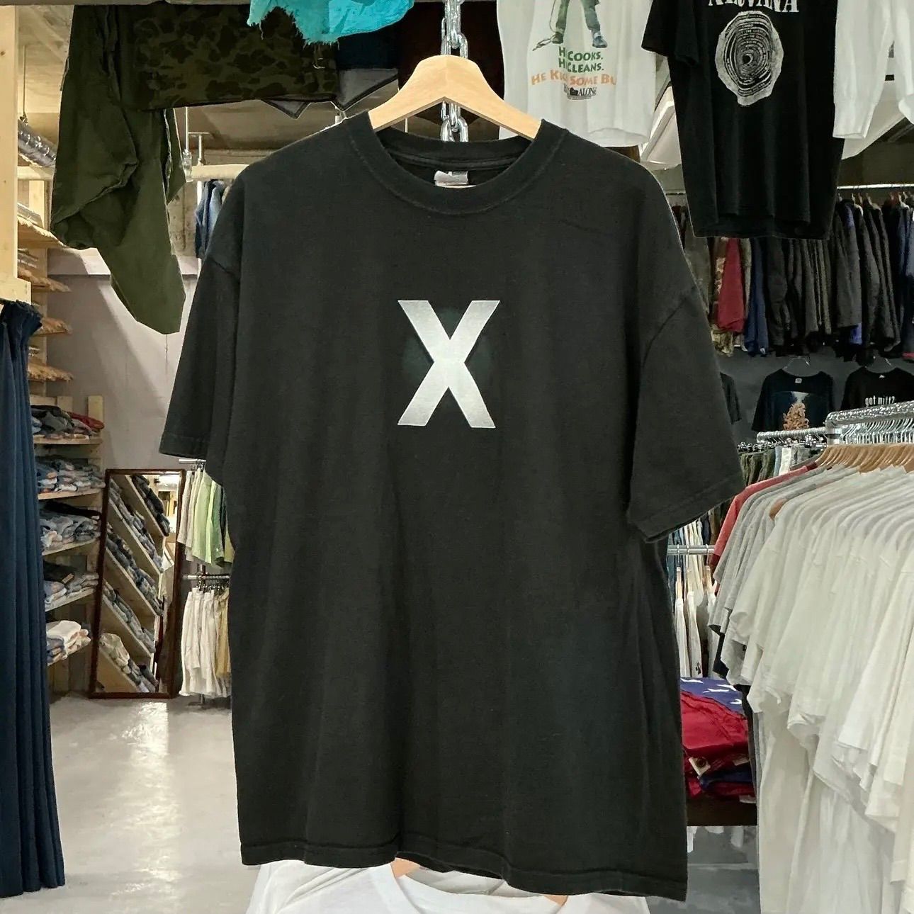 00s Apple X Tee アップル Tシャツ