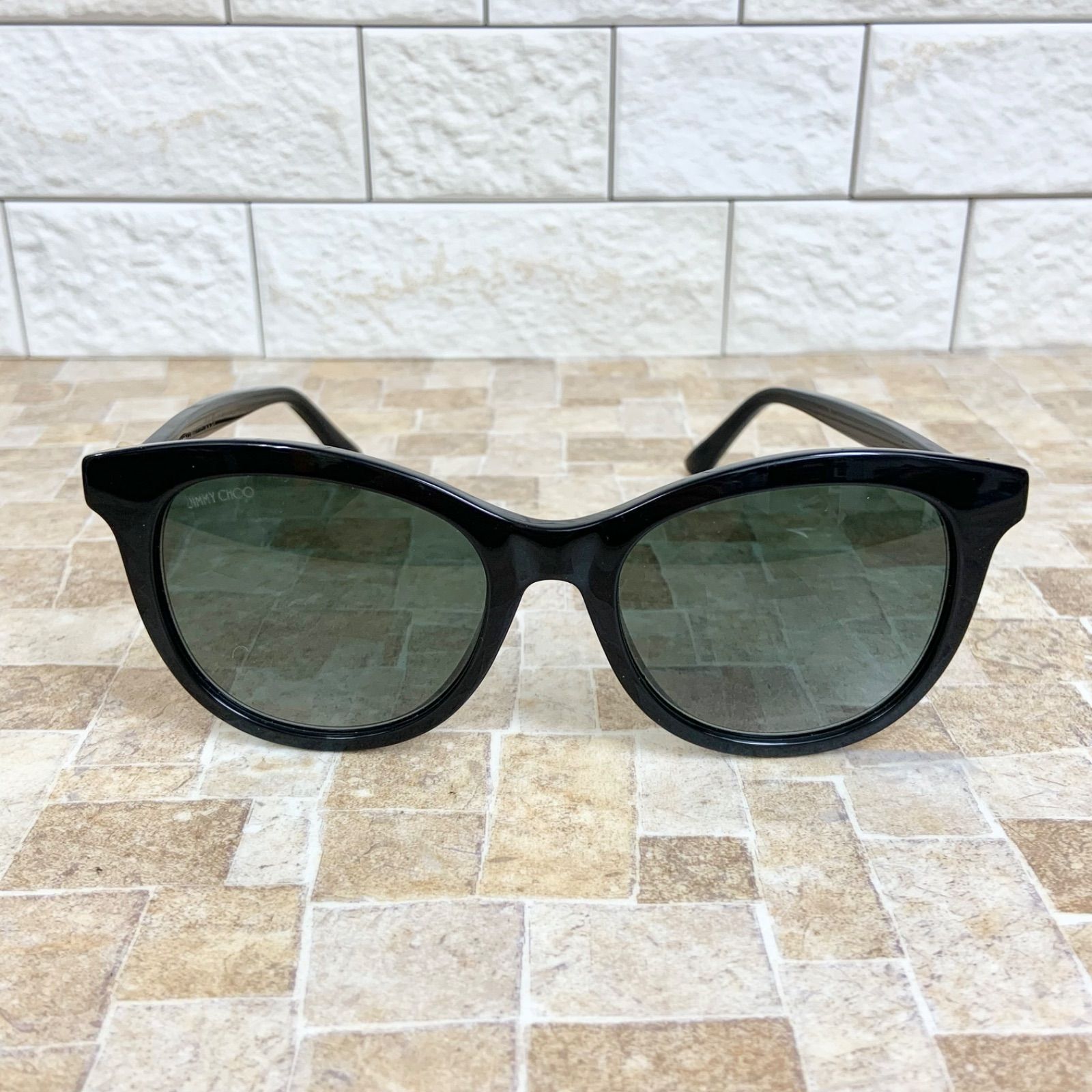 JIMMY CHOO ジミー チュウ サングラス ANNABETH 8079O 黒 ブラック パール アイウェア