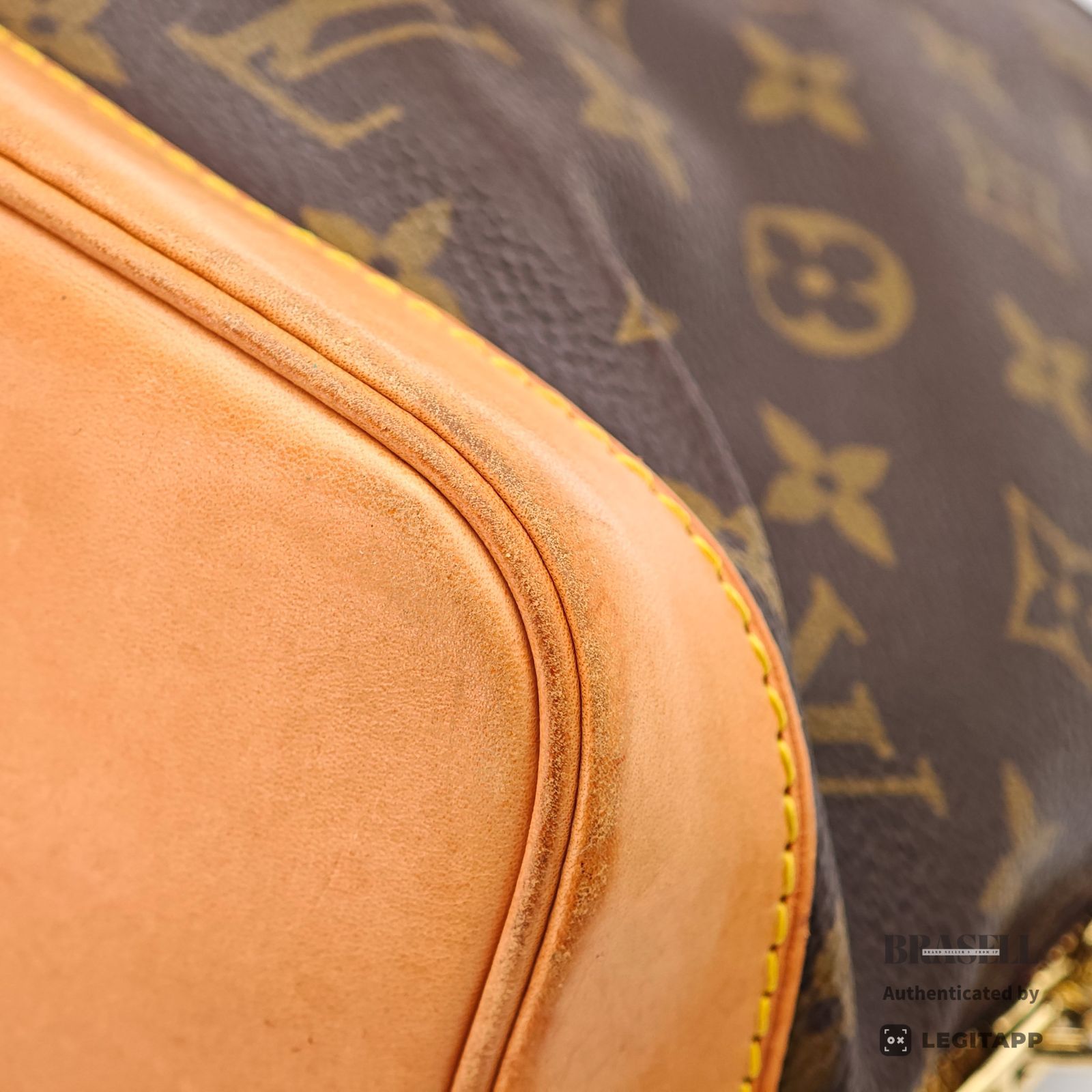 LOUIS VUITTON アルマ M51130 バッグ ハンドバッグ ゴルフ ブラウン レディース メンズ パドロック 鍵