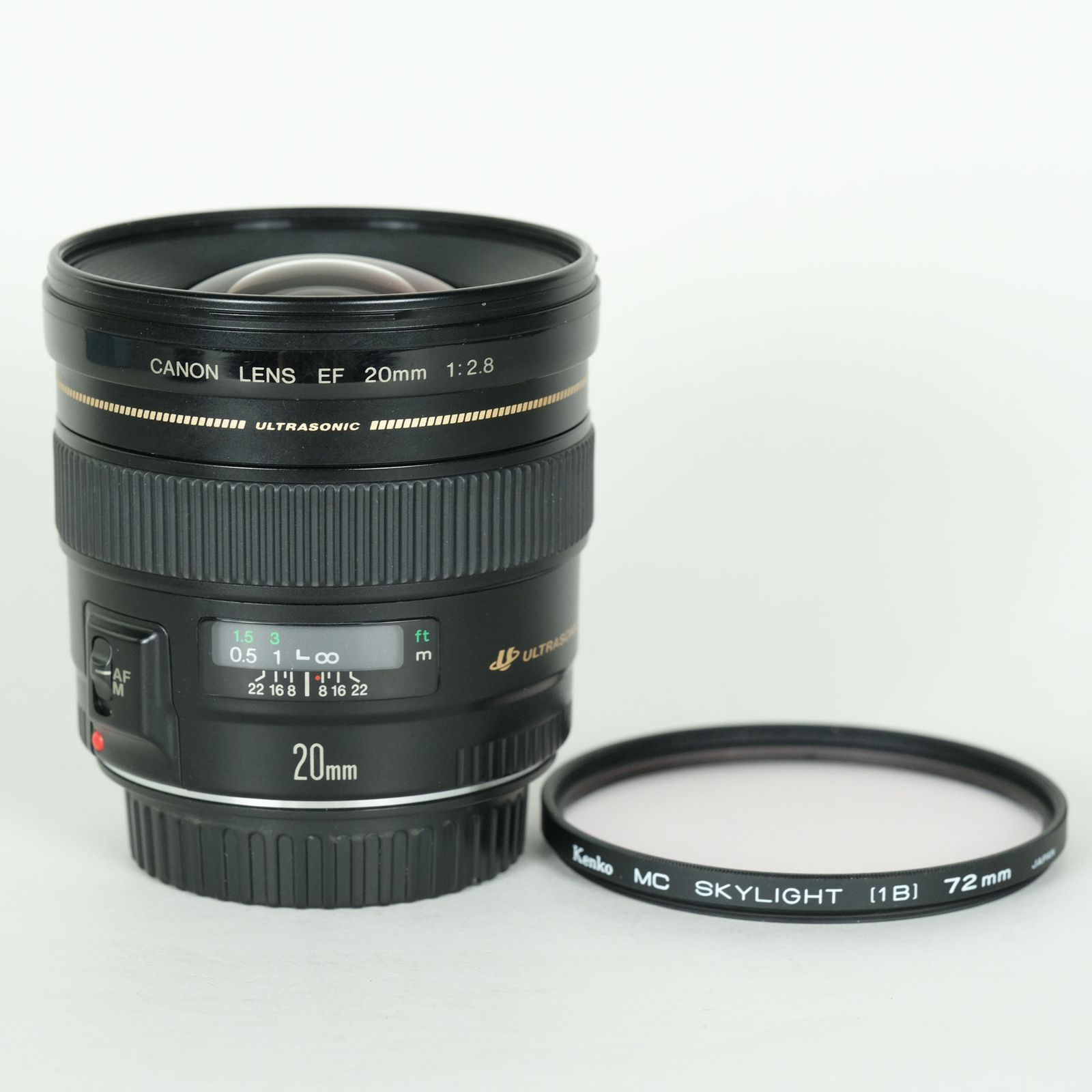 [並品 | フィルター付] Canon EF20mm F2.8 USM | Canon EFマウント