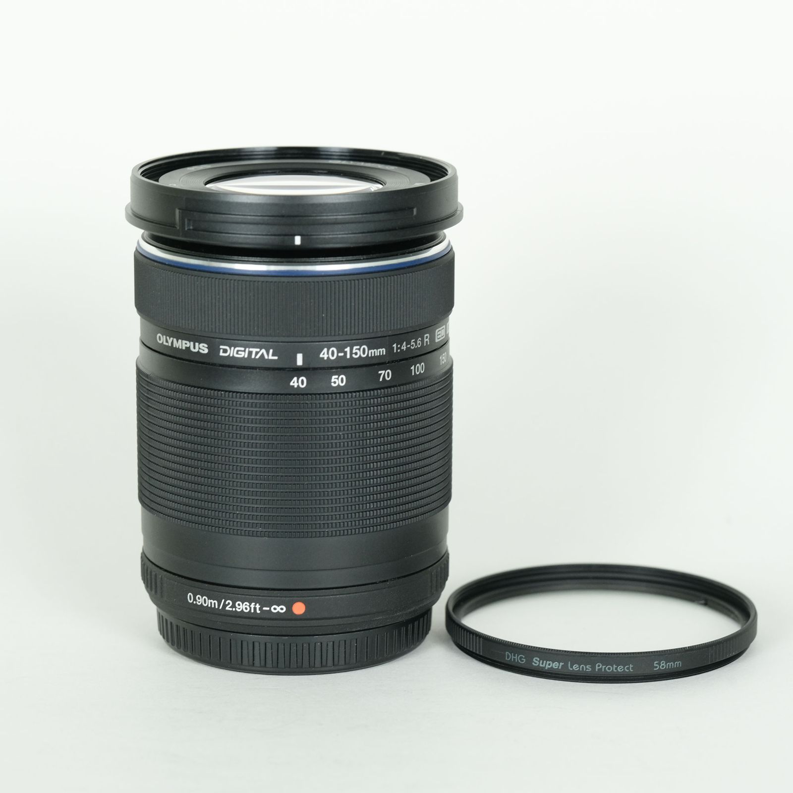[美品 | フィルター付] OLYMPUS M.ZUIKO DIGITAL ED 40-150mm F4.0-5.6 R [ブラック] | マイクロフォーサーズマウント