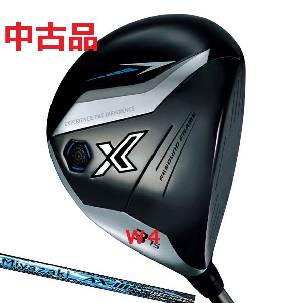 【中古】24SSダンロップ ゼクシオ エックス XXIO EKS メンズ フェアウェイウッド Miyazaki AX-3 カーボンシャフト ゴルフ クラブ