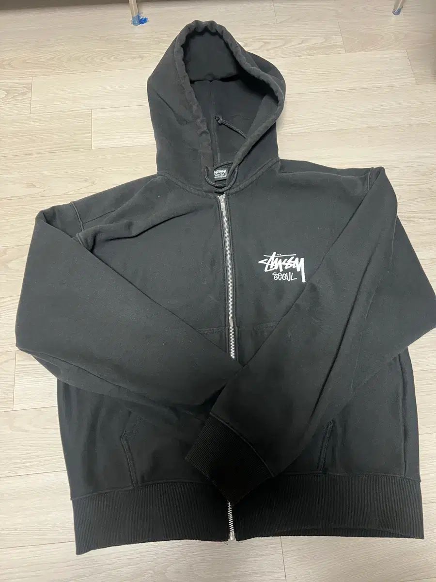L STUSSY ソウル フードジップアップ