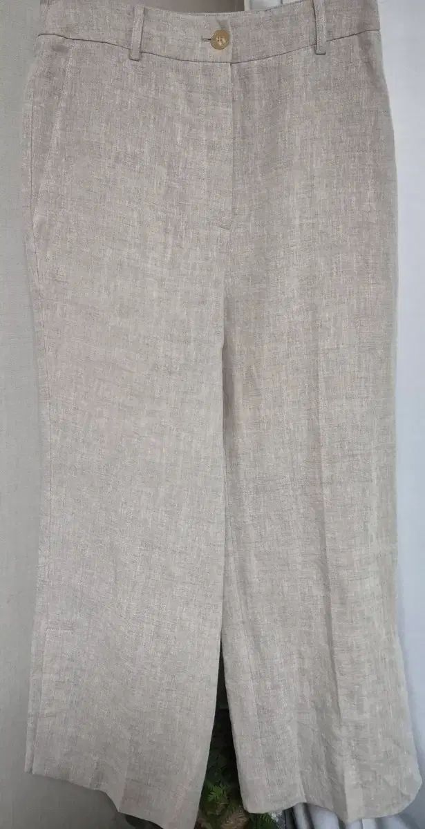 (新品)ORRリネン セミワイド 9分パンツ